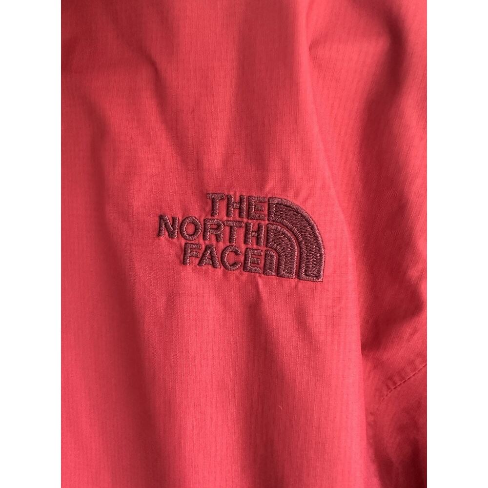 The North Face DryVent Jacket Womens Medium Raspberry Pink Hooded Windbreaker - Picture 9 of 9